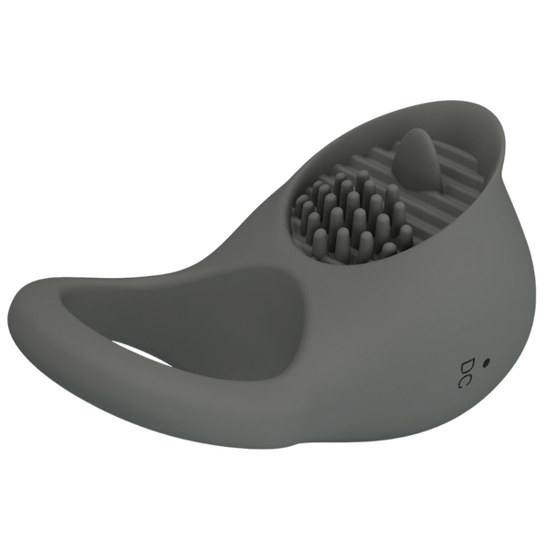 Pretty Love Nimbus 12 Function Master Vibrating Cock Ring Grey Vibrating Cock Rings