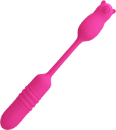 Pretty Love Nobikuma Vibrating & Rechargeable Love Egg Massager Pink Love Eggs and Kegel Exercisers