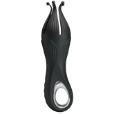 Pretty Love Arella Rechargeable Clitoral Massager Black Clit Ticklers and Pulsators