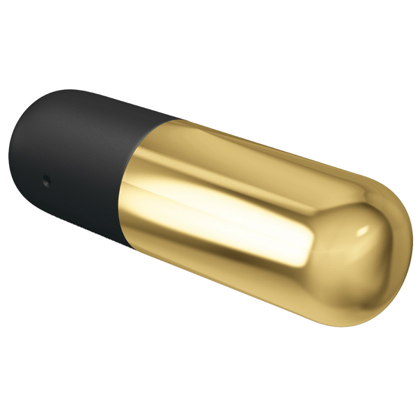 Pretty Love Rechargeable 12 Function Mini Bullet Massager Gold Bullet Vibrators