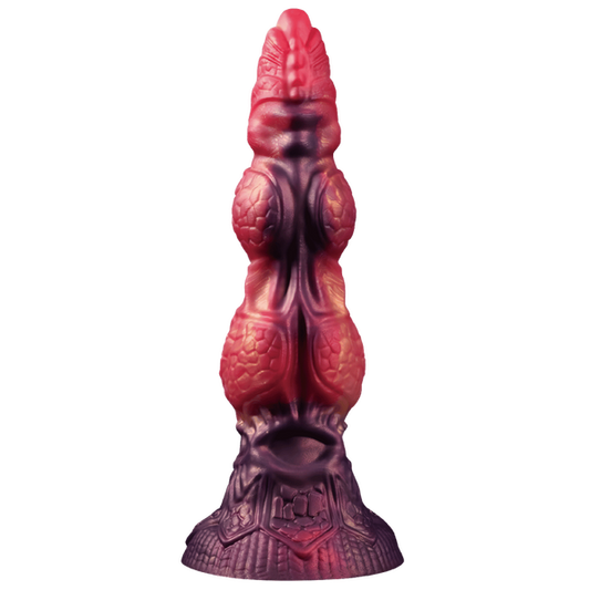 Baile Savage Beastlord 9.4 Inch Rippled Silicone Dildo - Realistic Dildos