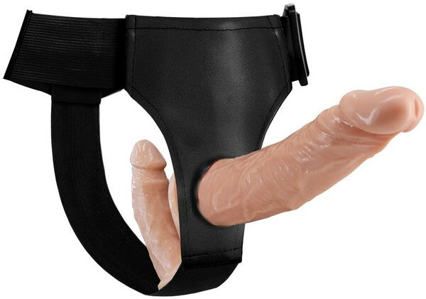 Pretty Love Ultra Passionate Double Dildo Strap On Harness Strap On Sextoys