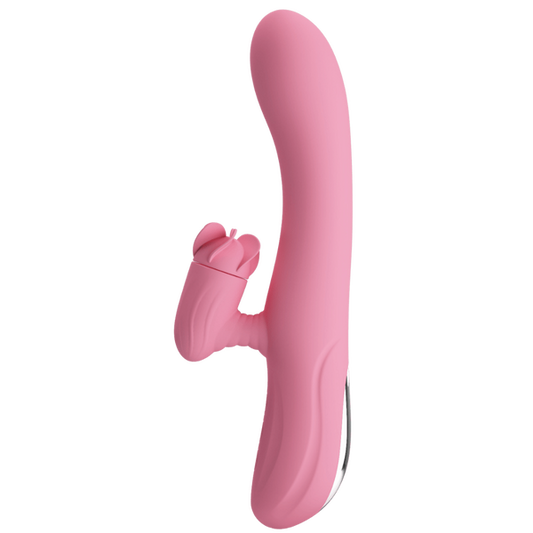 Pretty Love Gina 7 Functions Rotating Rabbit Massager Pink Rabbit Vibrators