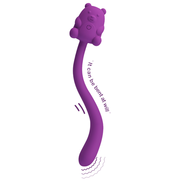 Pretty Love Cute Bear Flirting Stick Adult Massager Personal Massagers
