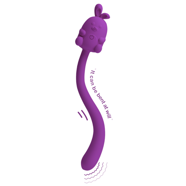 Pretty Love Cute Bunny Flirting Stick Personal Massager Personal Massagers