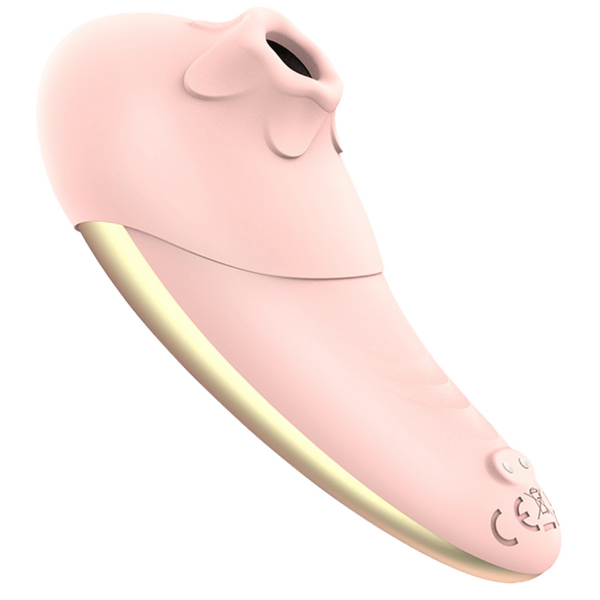 La Viva Hummingbird Tapping and Vibrating Clitoral Massager Pink Clit Ticklers and Pulsators