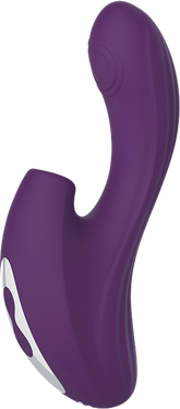 La Viva Zirconia Sucking & Knocking Rabbit Vibrator Purple Rabbit Vibrators