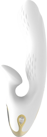 La Viva Come Sei Carina 20 Mode Dual Motor Rabbit Vibrator White Rabbit Vibrators