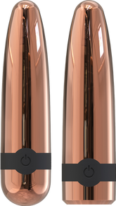 La Viva Quake Shell Multi Function Bullet Vibrator Rose Gold Bullet Vibrators