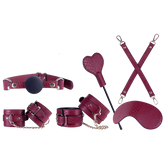 Excellent Power Sovereign Luxury Bondage Set Red Bondage Kits