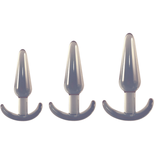 Excellent Power Butt Fantasy Triple Tapered Butt Plug Set Butt Plugs