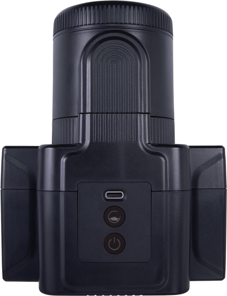 Momantum The SLR 7 Function Automatic Mens Masturbator Black Masturbators and Strokers