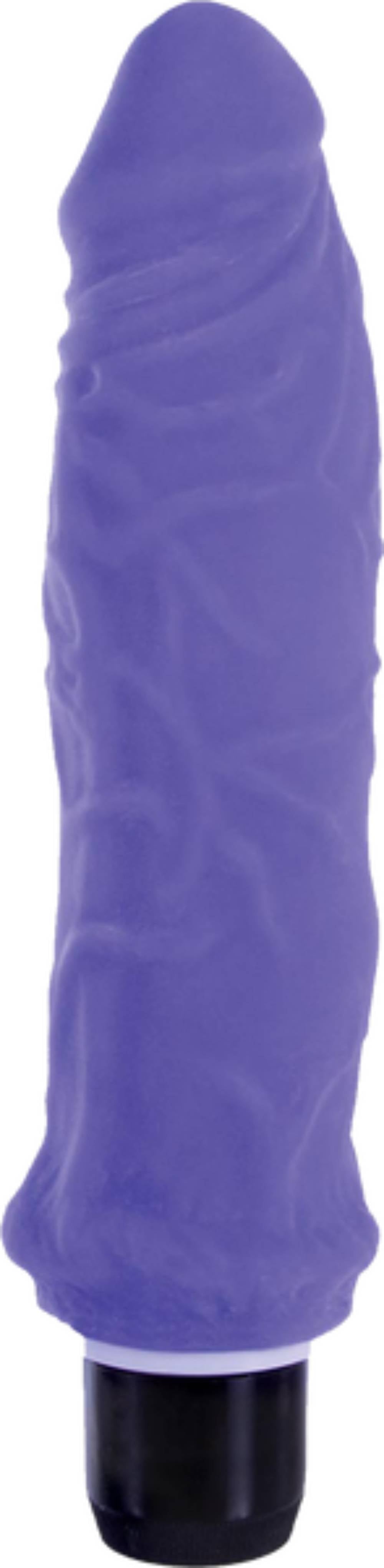 True Feel Ribbed Dual Density Realistic Vibrating Cock 16.5 cm Vibrating Dildos