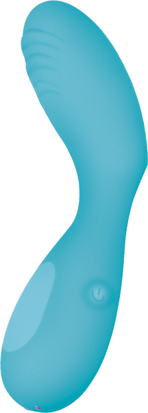 X. Major 10 Function Rechargeable Finger Vibrator Blue Finger and Tongue Vibrators