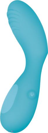 X. Major 10 Function Rechargeable Finger Vibrator Blue Finger and Tongue Vibrators