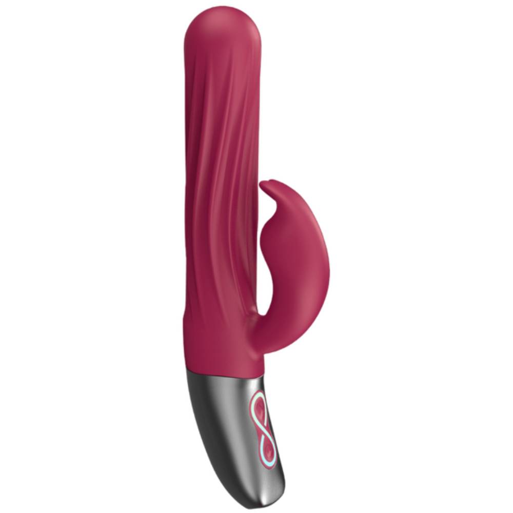 Titanz 10 Functions Thrusting Rabbit Rechargeable Silicone Vibrator Rabbit Vibrators