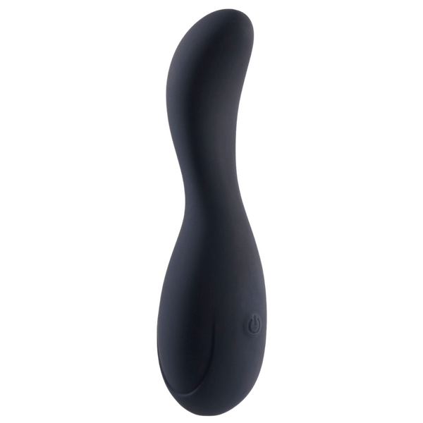 Deep Romance 10 Function G Spot Silicone Stimulator Black G-Spot Vibrators