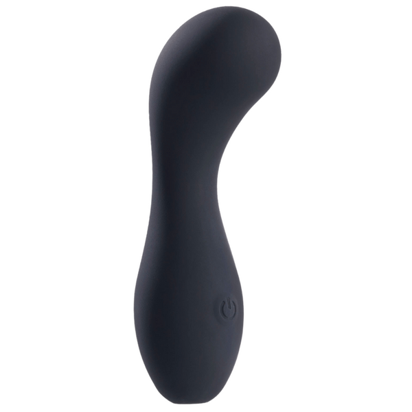 Deep Romance One Touch Control G Spot Silicone Stimulator Black G-Spot Vibrators