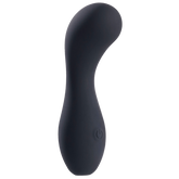 Deep Romance One Touch Control G Spot Silicone Stimulator Black G-Spot Vibrators
