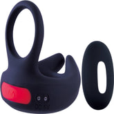 Giga Booster Dual Motor Vibrating Cock Ring with Scrotal Stimulator Vibrating Cock Rings