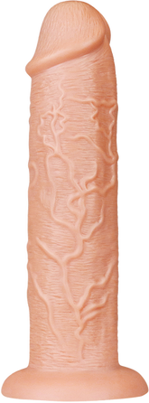Lovetoy Realistic Long Dildo 11 Inch Flesh Realistic Dildos
