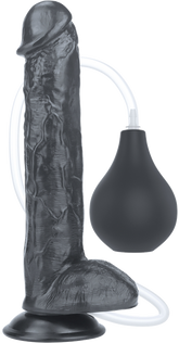 Squirt Extreme Realistic Looking Dong Black Realistic Dildos