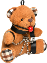 Master Series Gagged Teddy Bear Novelty Key Chain Party Gifts and Novelties