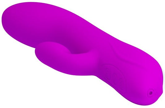 Pretty Love Flirt Rechargeable Multi Function Rabbit Vibrator Purple - Rabbit Vibrators