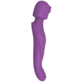 La Viva Tapping and Vibrating Body Wand Massager Purple Body Wands
