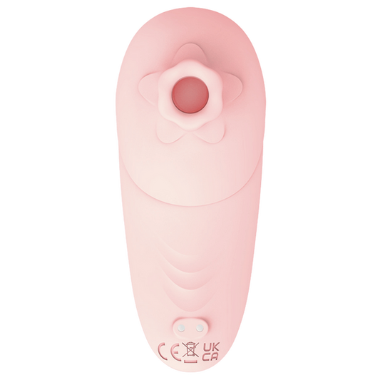 La Viva Hummingbird Tapping and Vibrating Clitoral Massager Pink Clit Ticklers and Pulsators