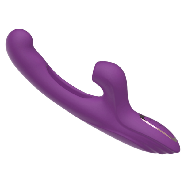 La Viva Viper Clitoral Sucking Flickering Rabbit Vibrator Purple Rabbit Vibrators