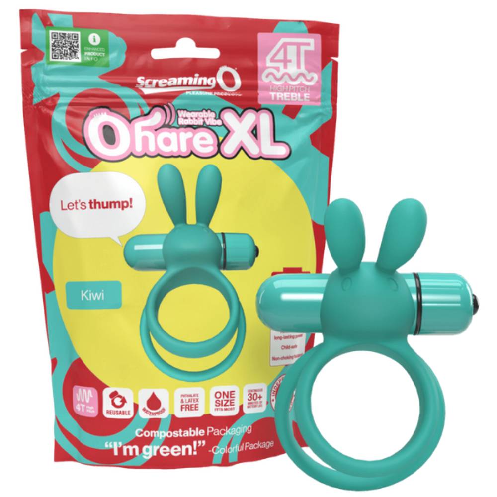 Screaming O Ohare XL 4T High Pitch Treble Mens Vibrating Cock Ring Vibrating Cock Rings