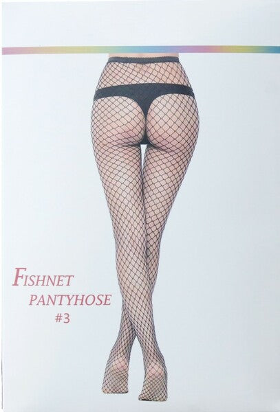 Sax Large Net Womens Fishnet Pantyhose 3 Hosiery