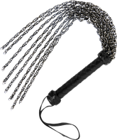 Master Series Gunmetal Chain Bondage Flogger Whips And Crops