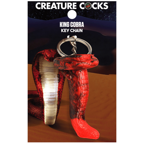 Creature Cocks King Cobra Mini Fantasy Dildo Key Chain Party Gifts and Novelties