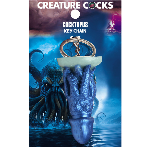 Creature Cocks Cocktopus Fantasy Dong Fun & Cute Key Chain Party Gifts and Novelties