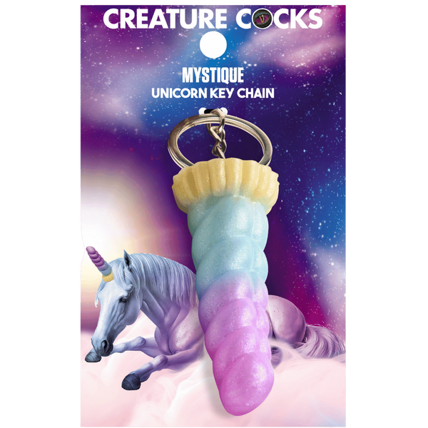 Creature Cocks Mystique Unicorn Fun & Cute Novelty Key Chain Party Gifts and Novelties