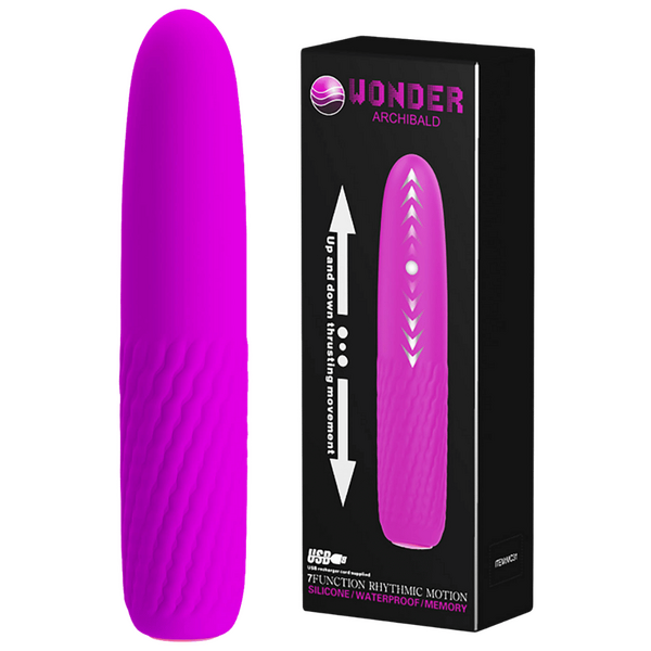 Pretty Love Archibald Rechargeable Bullet Vibrator - Bullet Vibrators