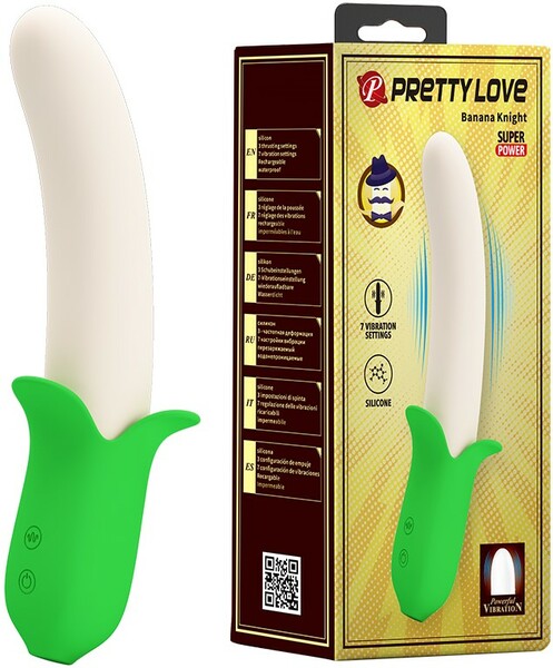 Pretty Love Rechargeable Banana Super Power G Spot Vibrator G-Spot Vibrators