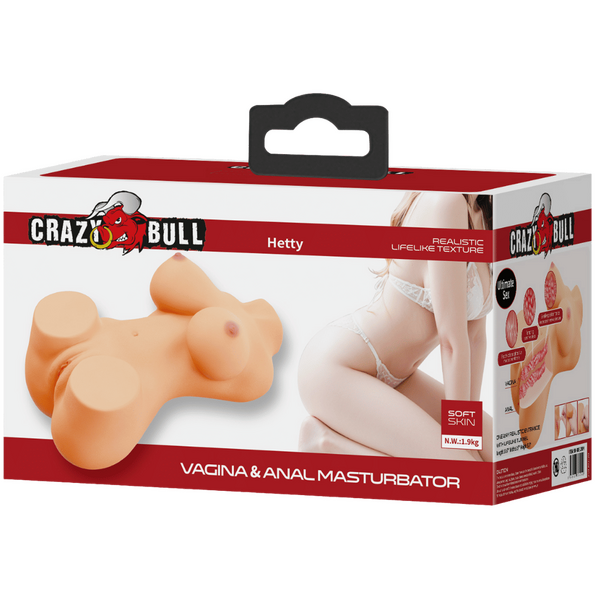 Baile Hetty Realistic Anal and Vagina Masturbator Masturbators and Strokers