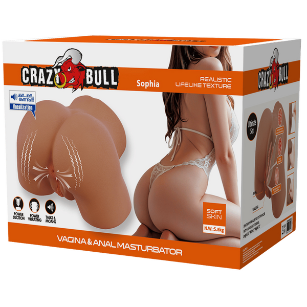 Baile Sophia Talk & Suction Vagina and Anal Masturbator Masturbators and Strokers