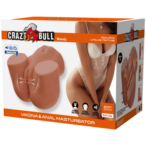 Baile Wendy Talk and Suction Vagina & Butt Masturbator - Masturbators and Strokers