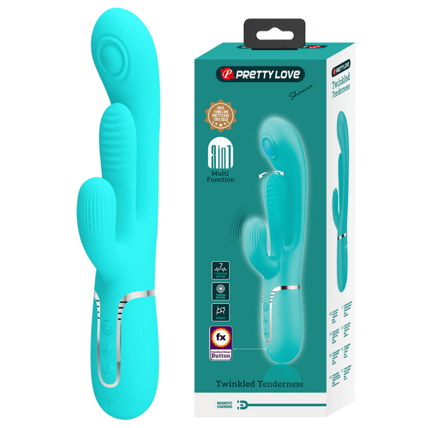 Pretty Love Shania 4 in1 - 7 Functions Rabbit Vibrator Rabbit Vibrators