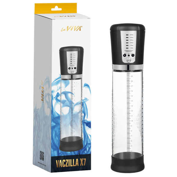 Vaczilla X7 USB Rechargeable Electronic Penis Pump Penis Pumps And Stretchers