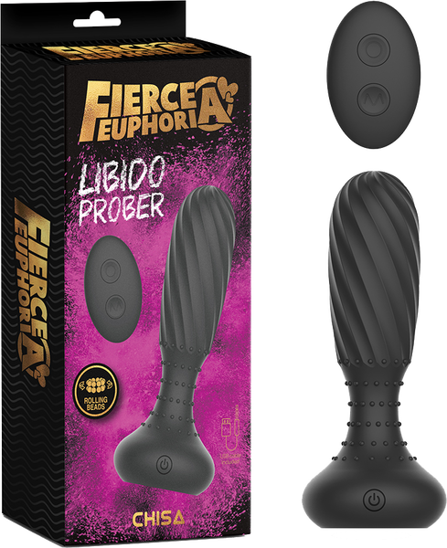 Fierce Euphoria Libido Prober Remote Control Butt Plug Butt Plugs