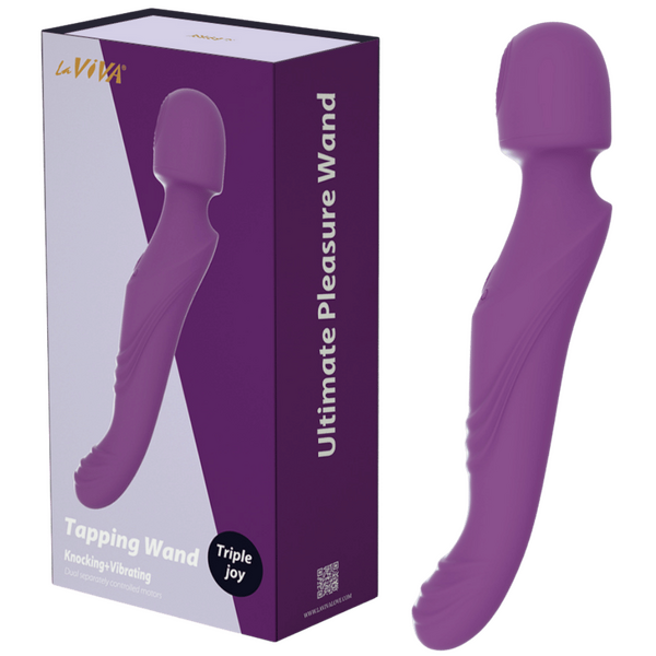 La Viva Tapping and Vibrating Body Wand Massager Body Wands