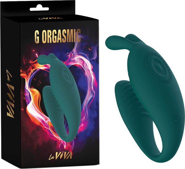 La Viva G-orgasmic 9 Function G Spot Vibrator Teal G-Spot Vibrators