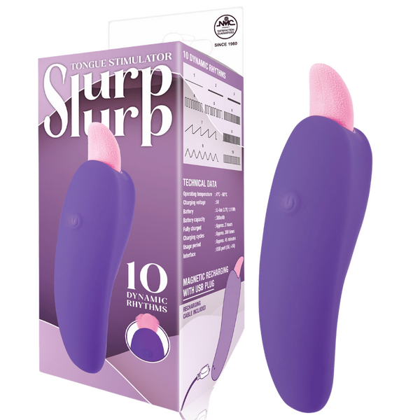 Excellent Power Slurp Slurp Adult Tongue Stimulator Finger and Tongue Vibrators