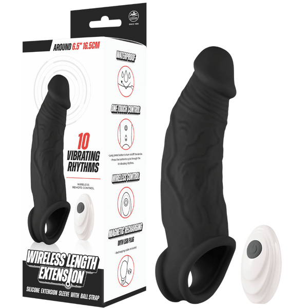 Excellent Power Wireless Length Penis Extension Penis Sleeves and Extenders