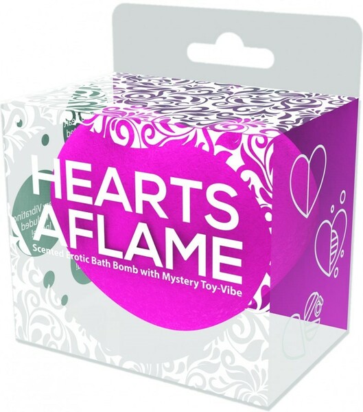 Hott Products Hearts Aflame Scented Erotic Bath Balm Bath and Intimate Fragrances